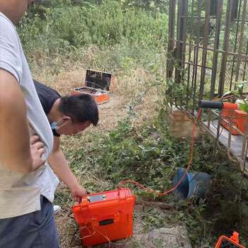 云南客户使用设备测试现场