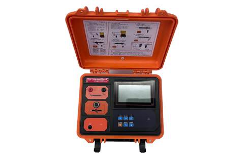 电缆测试仪设备俯视图实拍