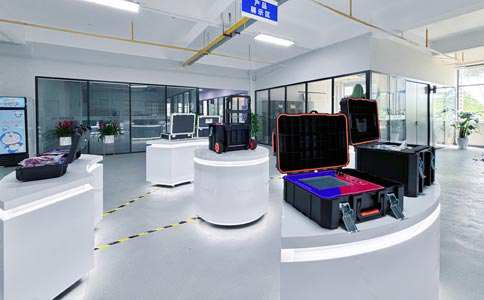 8868体育产品展示区一角实拍